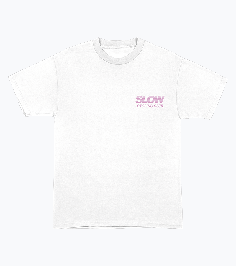 Slow Cycling Club Retro - T-Shirt