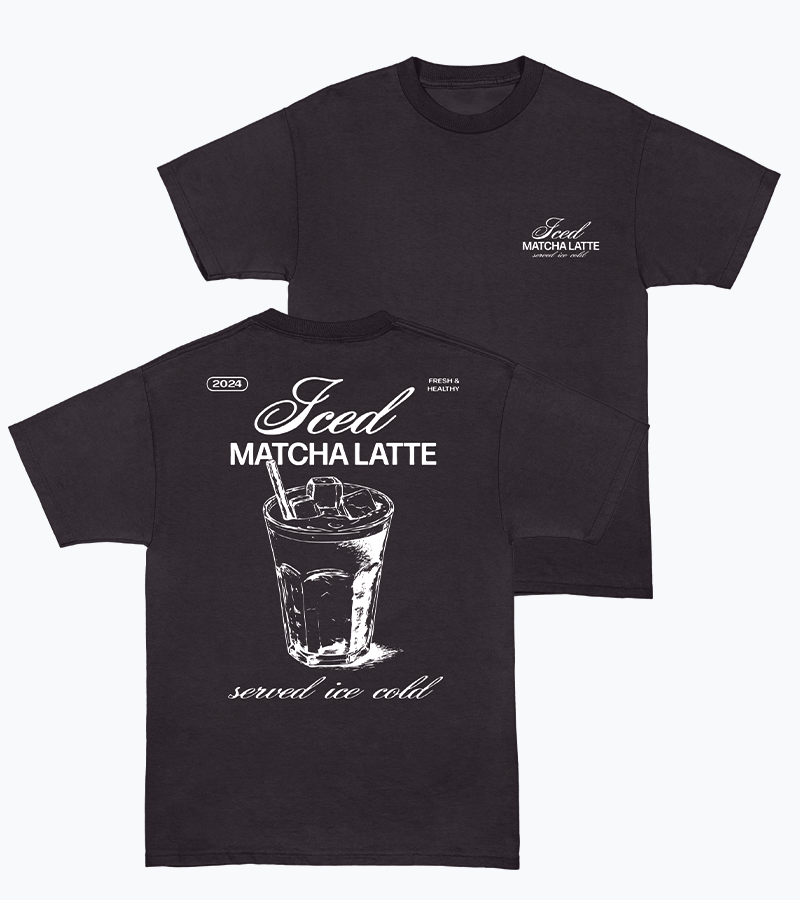 Iced Matcha Latte - T-Shirt