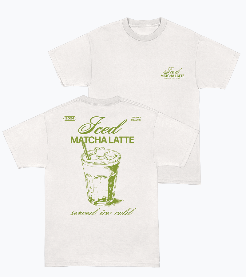 Iced Matcha Latte - T-Shirt