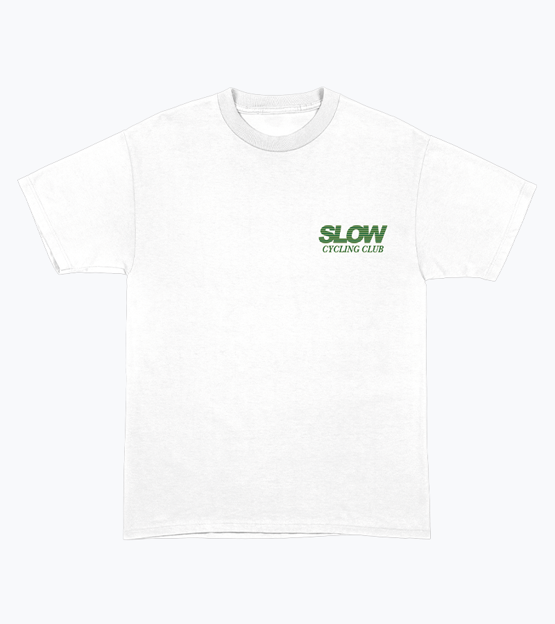 Slow Cycling Club Retro - T-Shirt