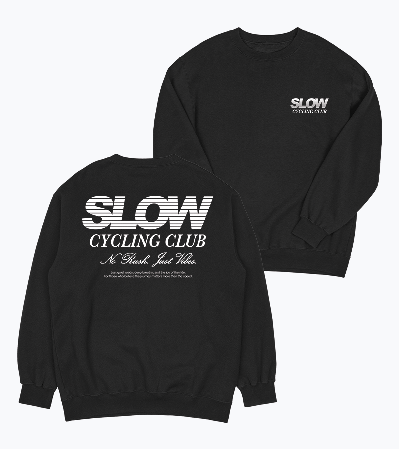 Slow Cycling Club Retro - Sweater