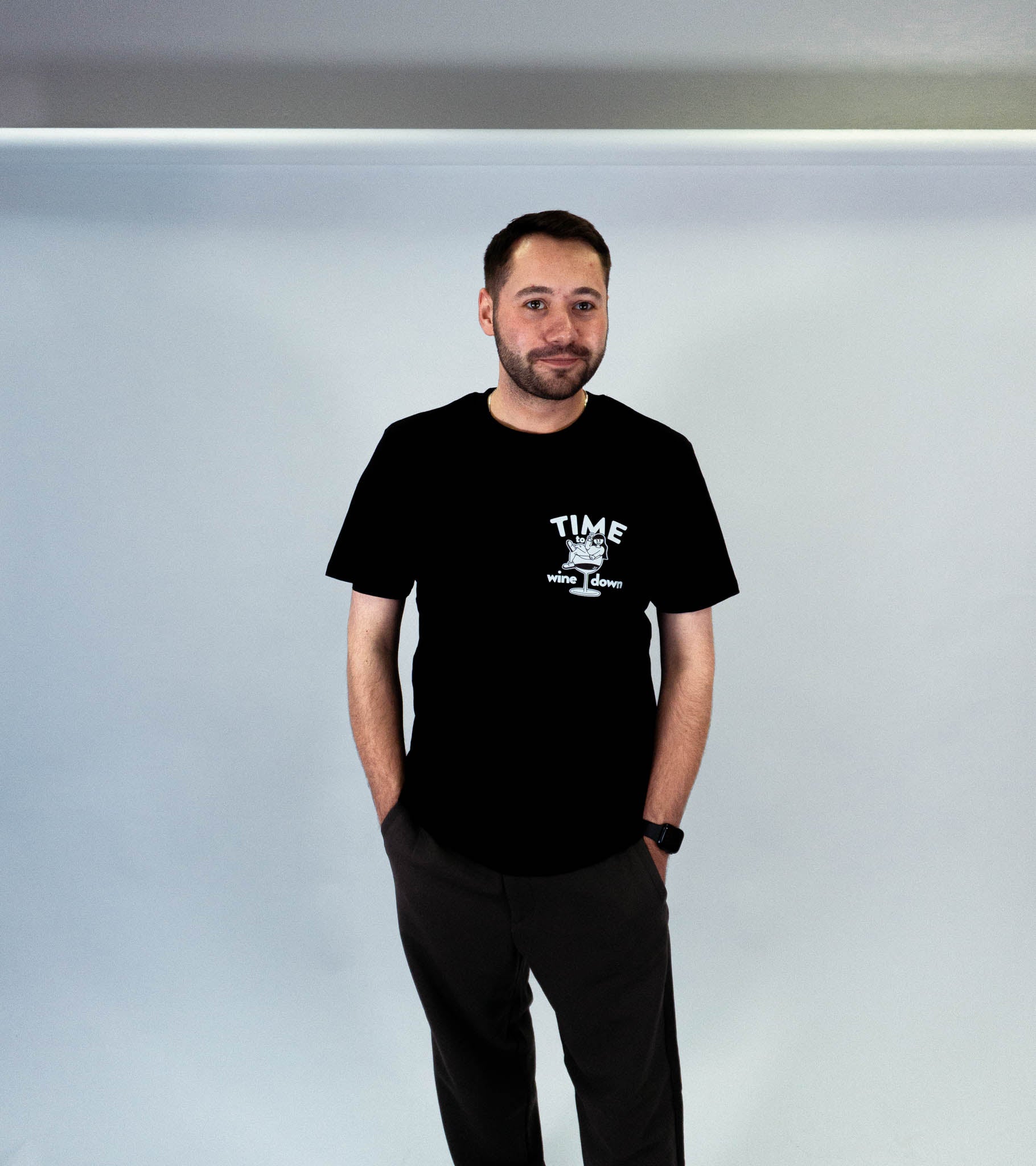Time to wine down -  T-Shirt