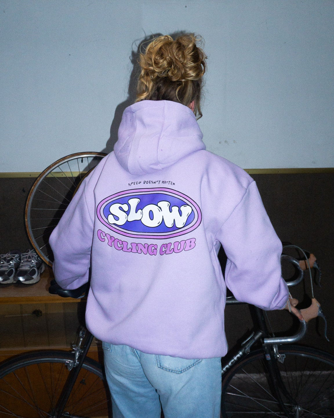 Slow Cycling Advertise - Hoodie