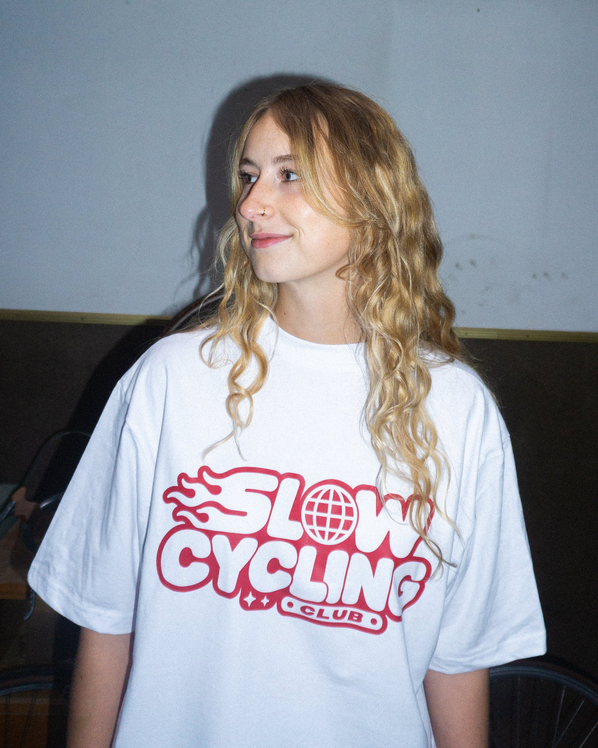 Slow Cycling Flame Frontprint - T-Shirt
