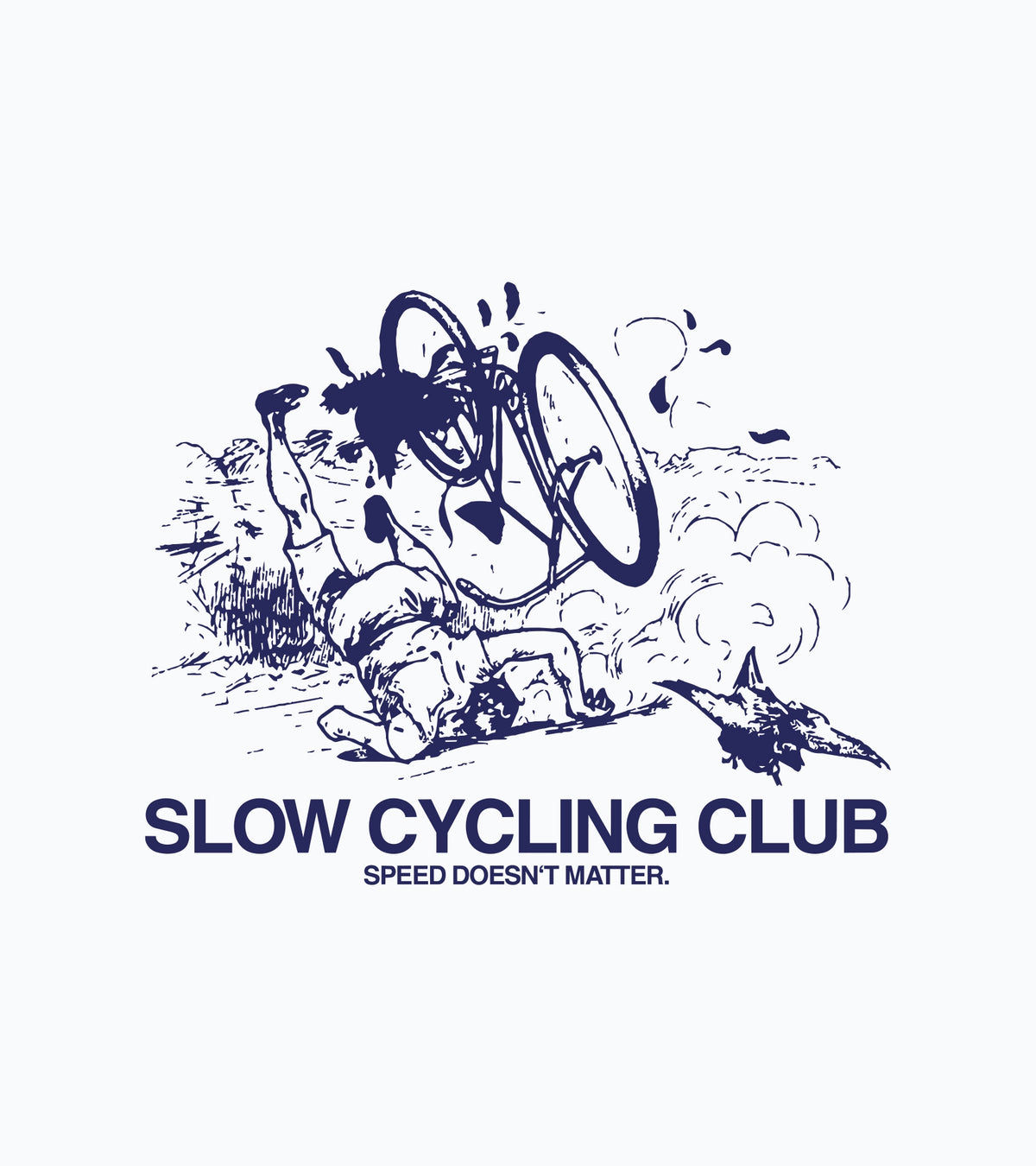 Slow Cycling Accident - T-Shirt