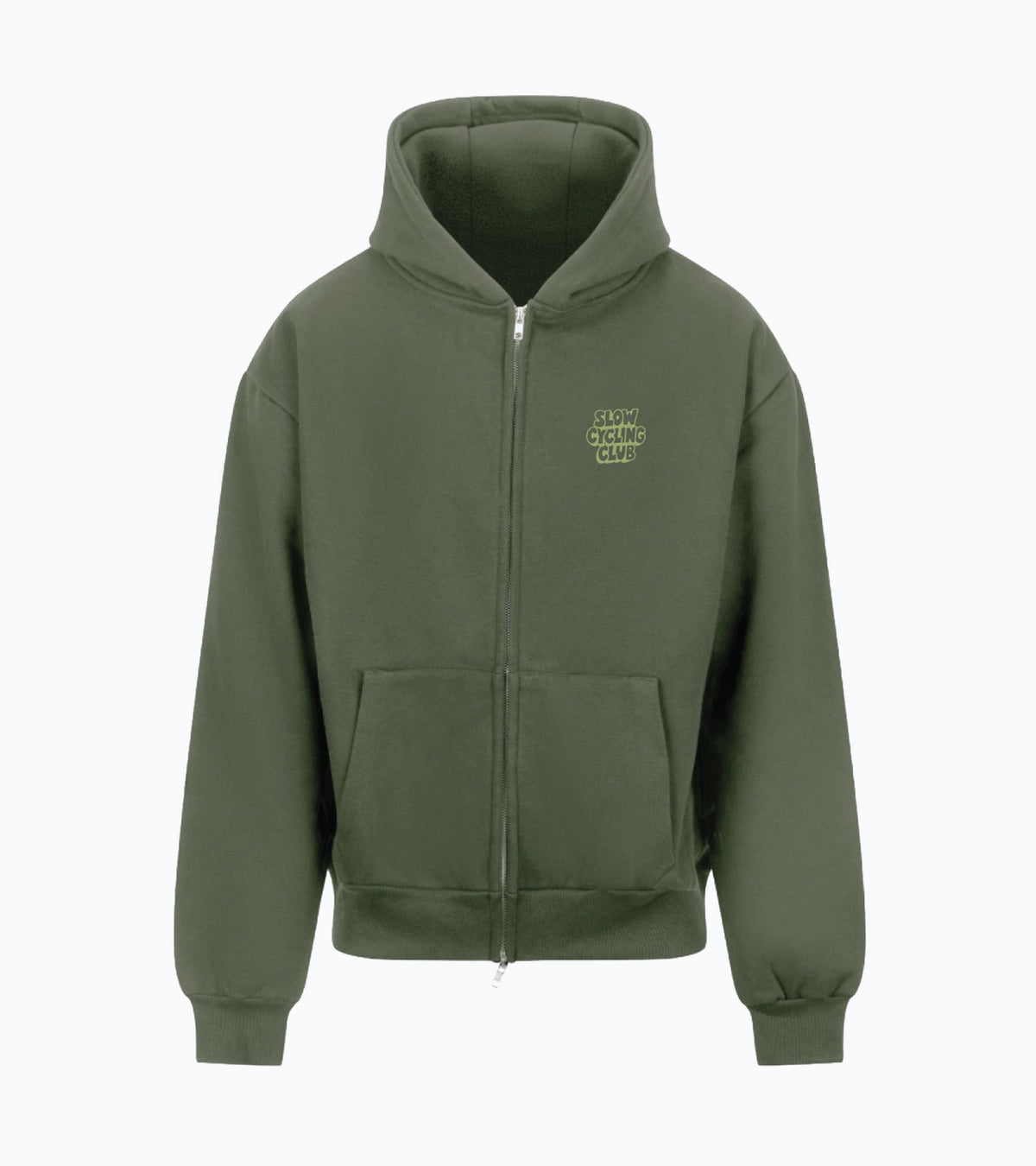 Slow Cycling Grafitti - ZIP-Hoodie