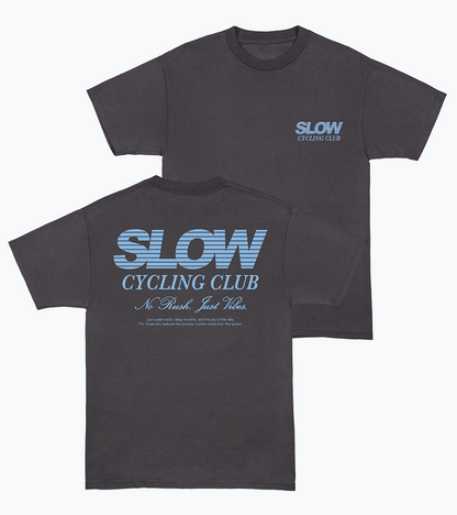 Slow Cycling Club Retro - T-Shirt