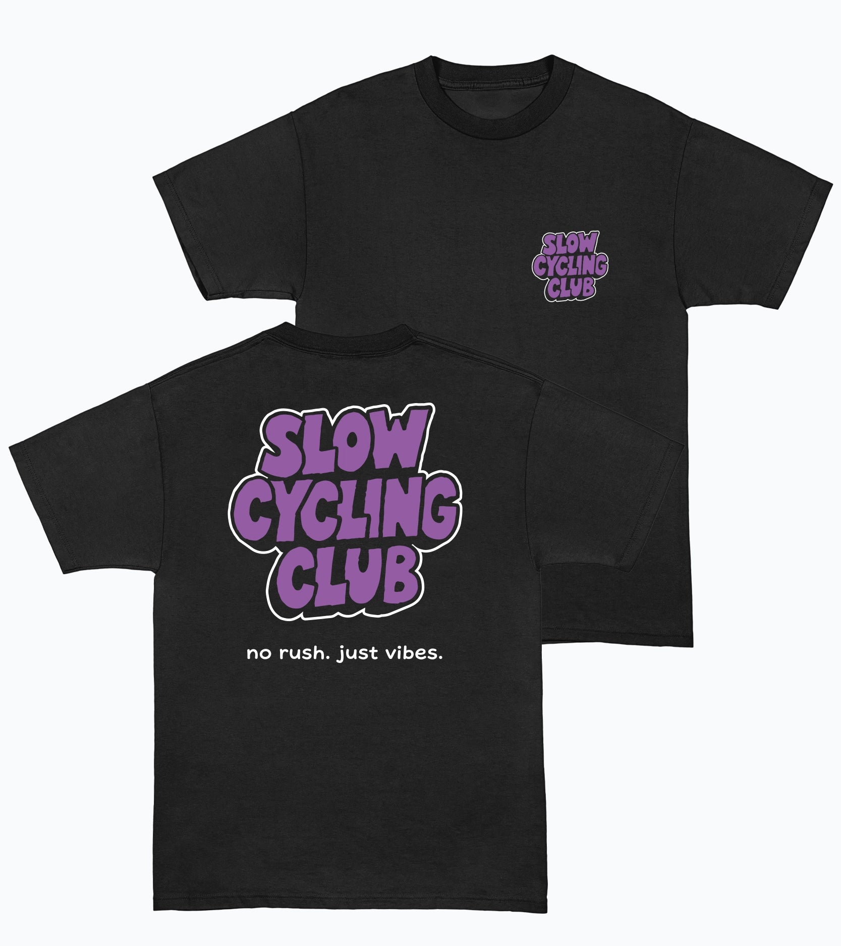 Slow Cycling Grafitti- T-Shirt