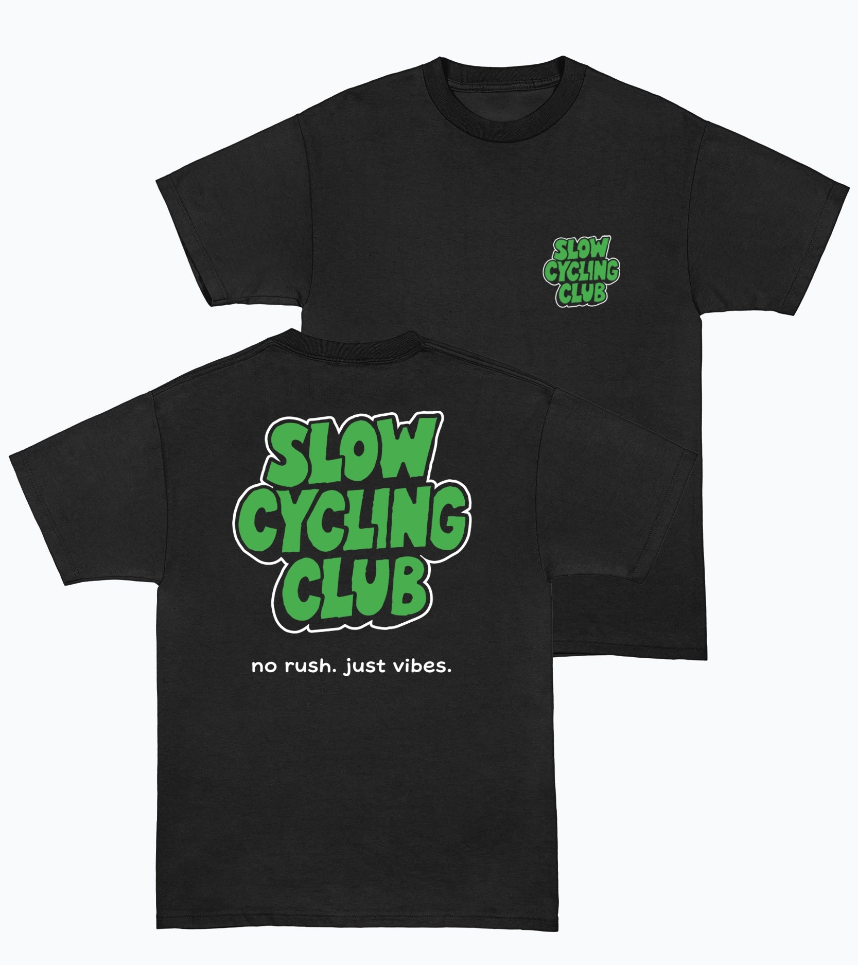 Slow Cycling Grafitti- T-Shirt