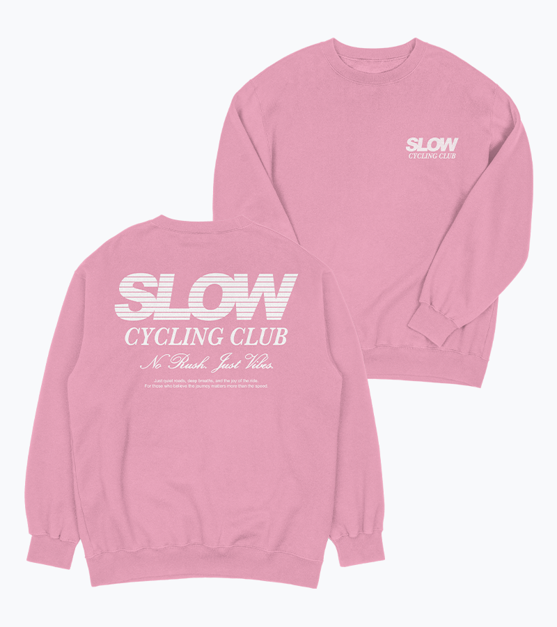 Slow Cycling Club Retro - Sweater