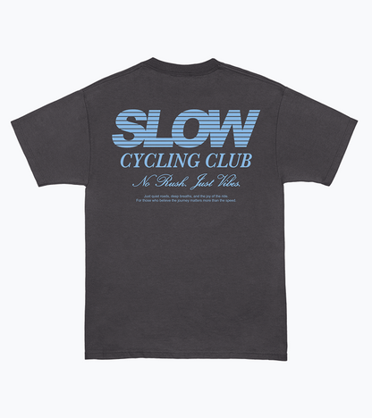Slow Cycling Club Retro - T-Shirt