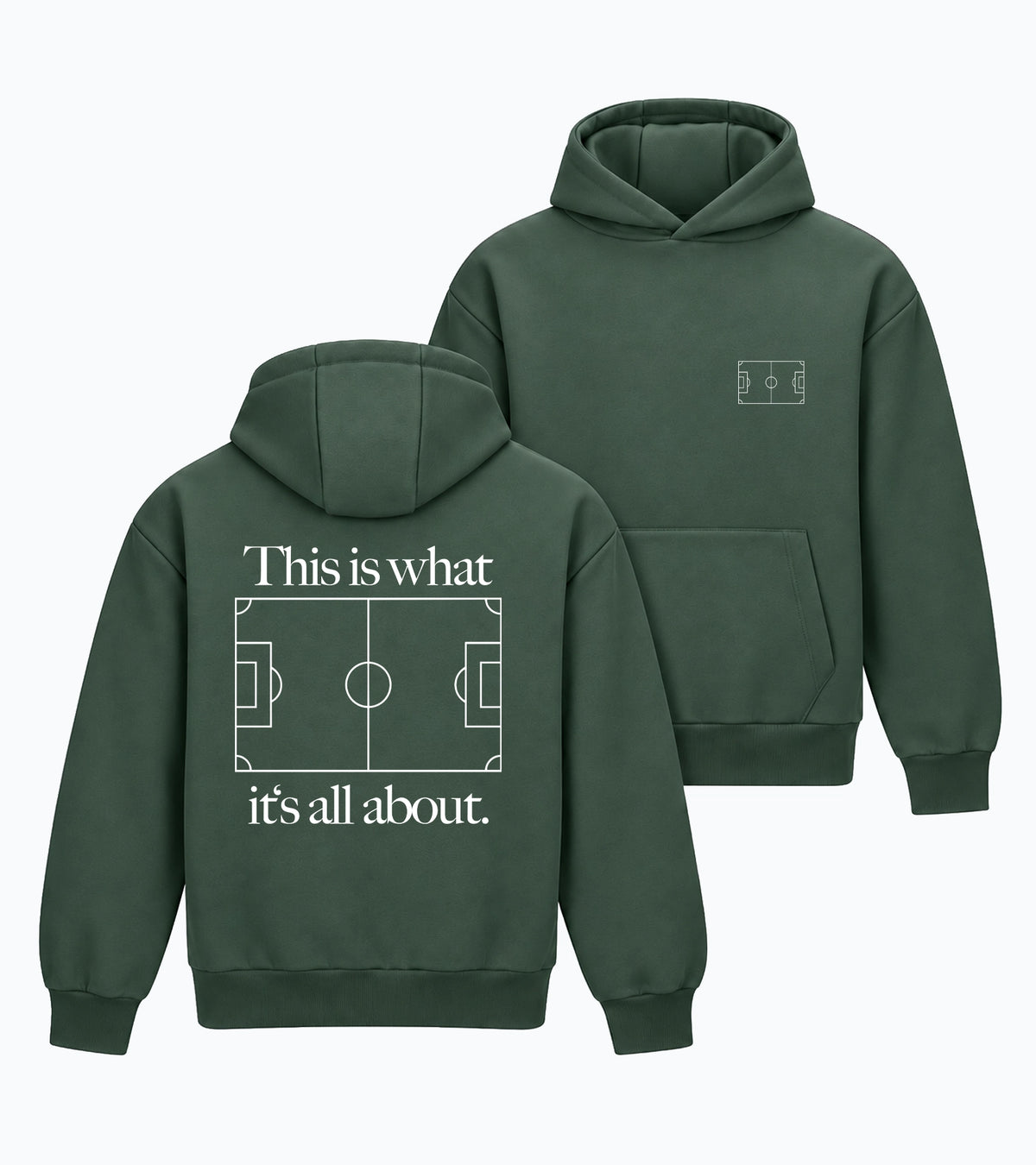 Soccer Field - Hoodie