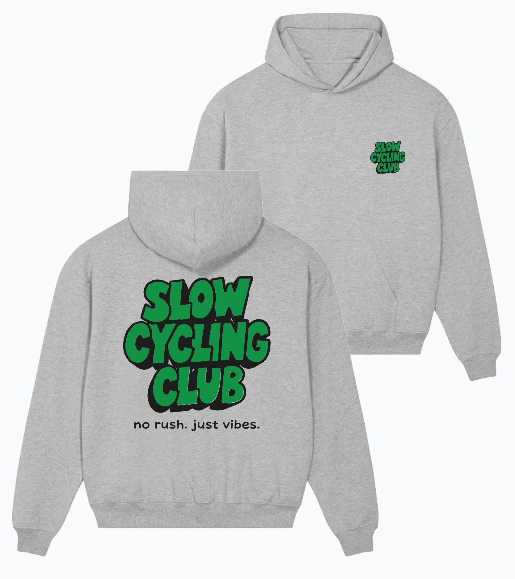 Slow Cycling Grafitti - Hoodie