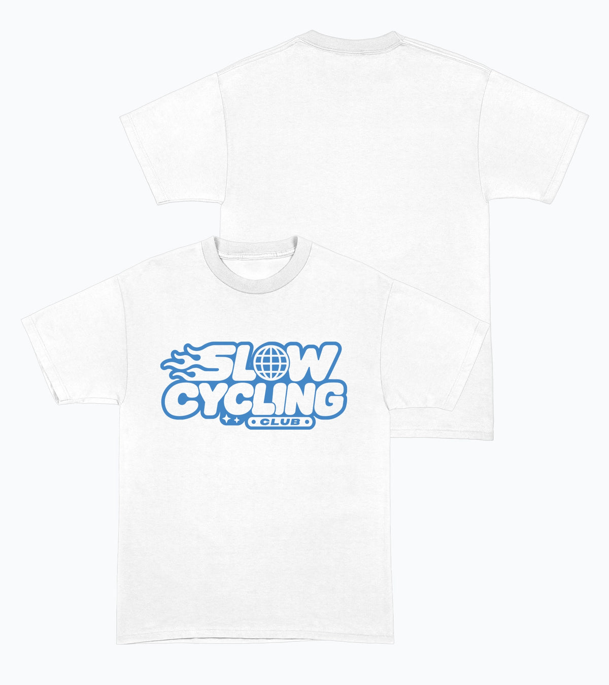 Slow Cycling Flame Frontprint - T-Shirt