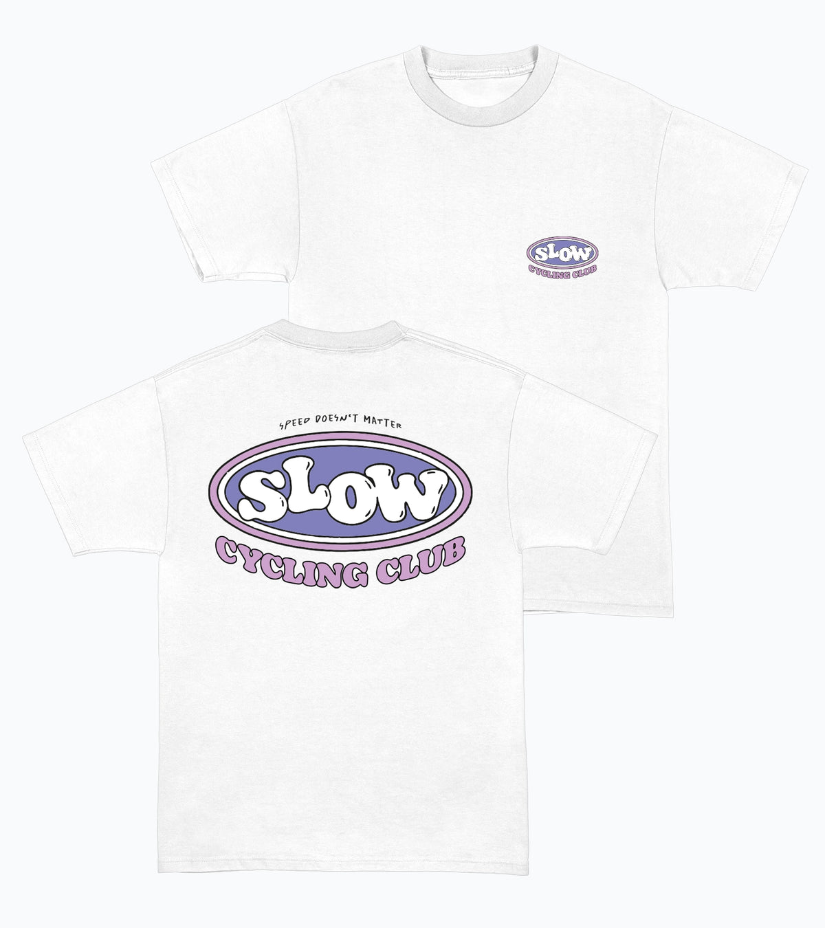 Slow Cycling Advertise - T-Shirt