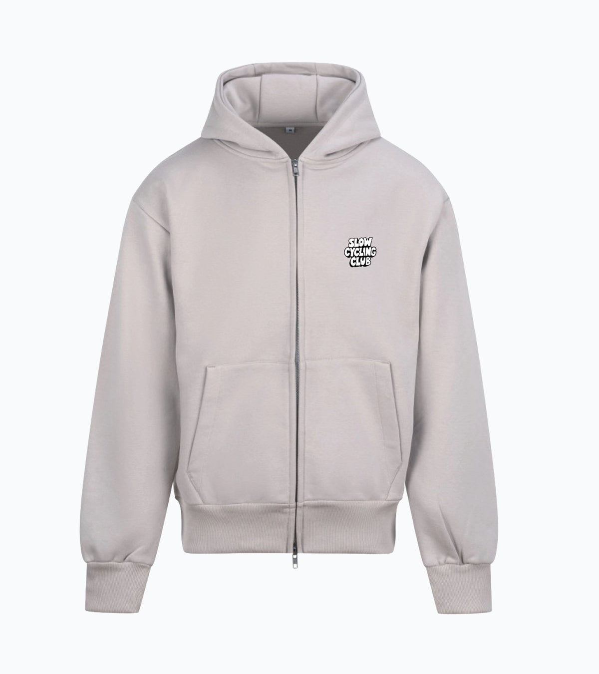 Slow Cycling Grafitti - ZIP-Hoodie