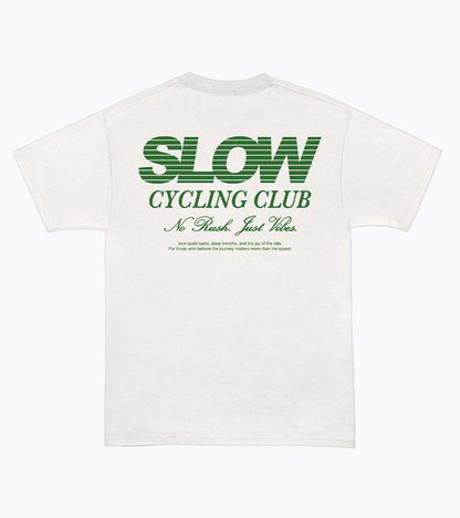 Slow Cycling Club Retro - T-Shirt